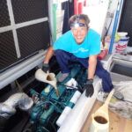 船舶メンテナンス作業　第一弾！